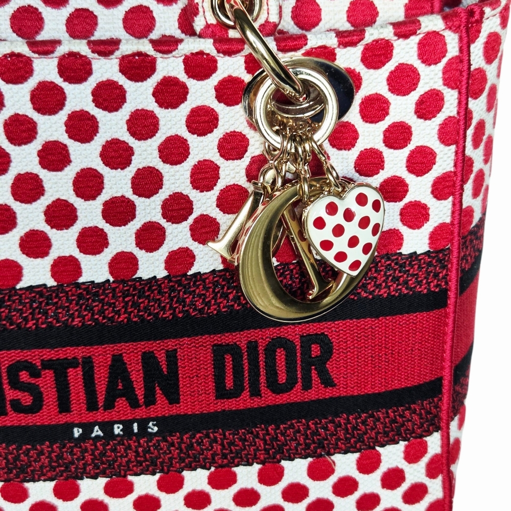 !!SOLD!! Authentic Christian Dior DiorAmour Lady D-Lite Medium - Picture 5 of 9